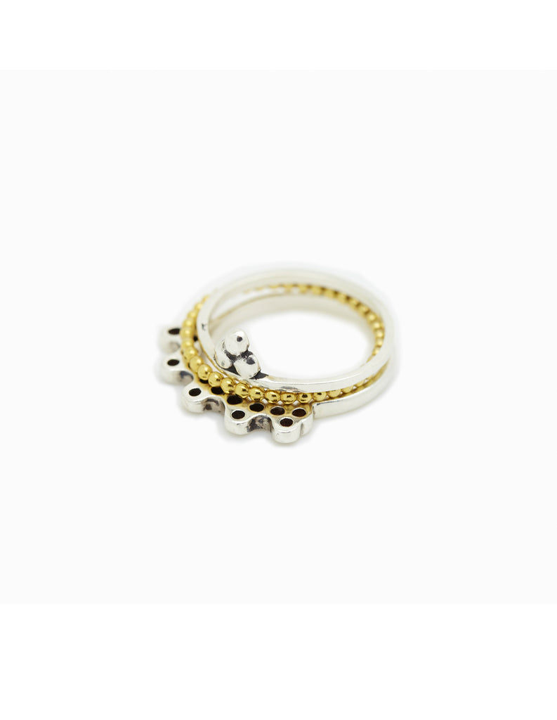 stacking rings by may hofman jewellery