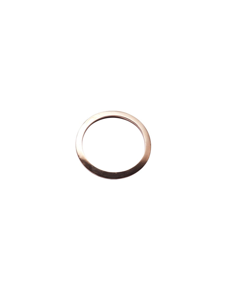 Bronze X ring by May Hofman 